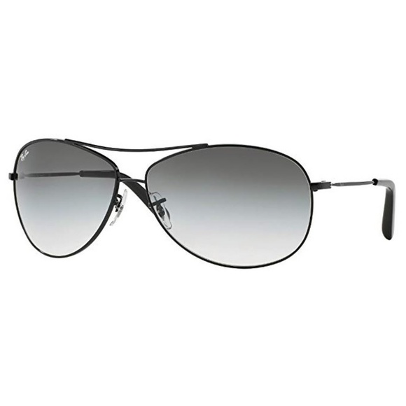 Ray Ban Black Aviator Sunglasses - Picture 8 of 8